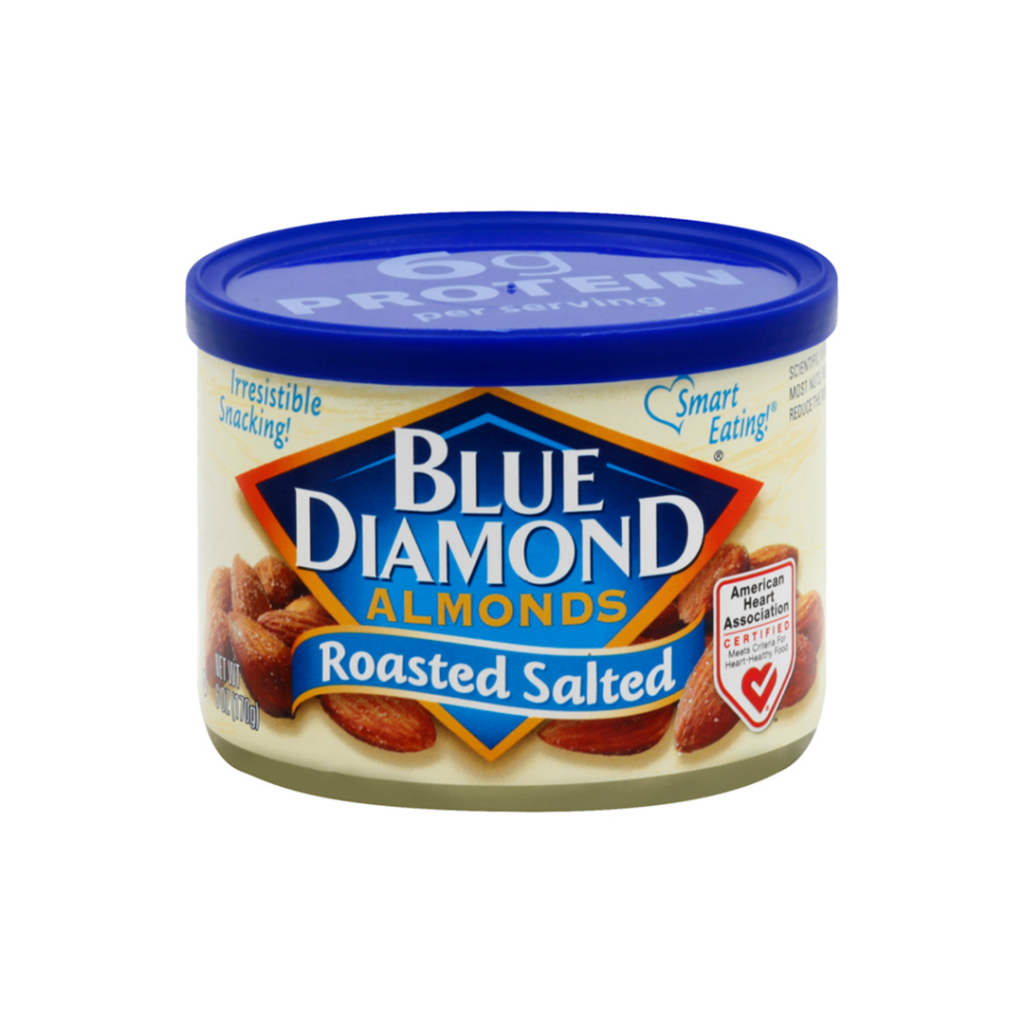 Blue Diamond Almonds, Roasted Salted 6 oz